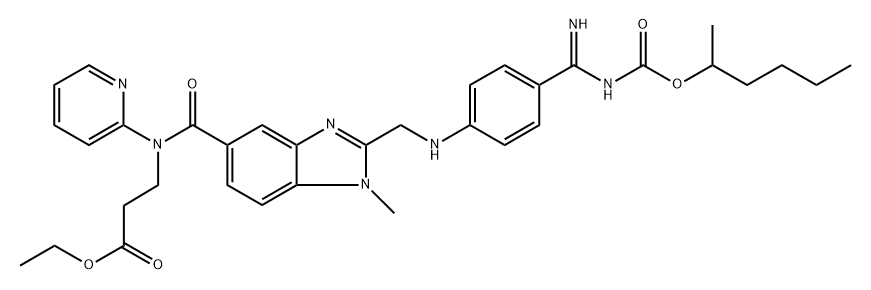 达比加群酯杂质P 结构式