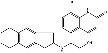 茚达特罗杂质09 结构式