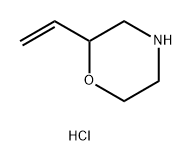 2-乙烯基吗啉(盐酸盐) 结构式