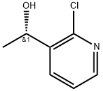 (S)-1-(2-氯吡啶-3-基)乙烷-1-醇 结构式