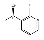 (R)-1-(2-氟吡啶-3-基)乙醇 结构式