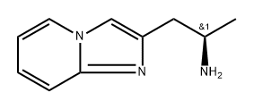 (R)-1-(imidazo[1,2-a]pyridin-2-yl)propan-2-amine 结构式