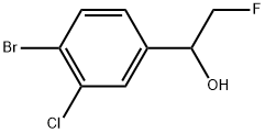 4-Bromo-3-chloro-α-(fluoromethyl)benzenemethanol 结构式