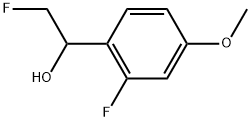 2-Fluoro-α-(fluoromethyl)-4-methoxybenzenemethanol 结构式