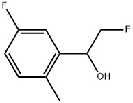 5-Fluoro-α-(fluoromethyl)-2-methylbenzenemethanol 结构式