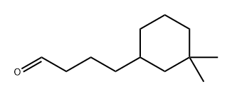 4-(3,3-dimethylcyclohexyl)butanal 结构式