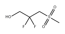 2,2-difluoro-3-methanesulfonylpropan-1-ol 结构式