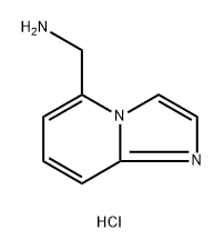 咪唑并[1,2-A]吡啶-5-甲胺盐酸盐 结构式