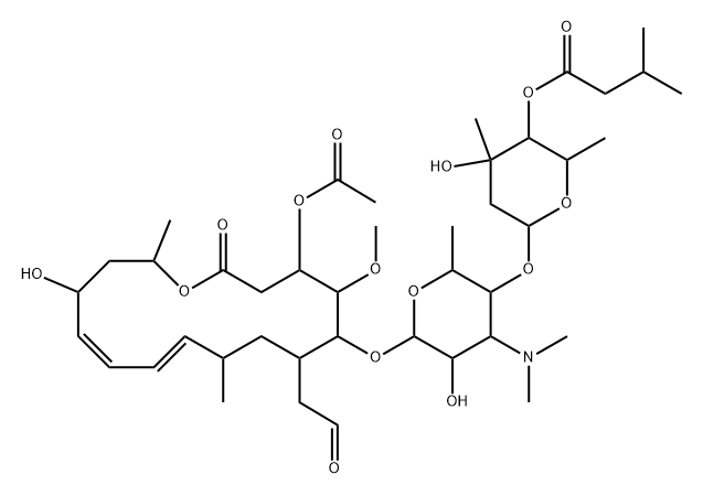 交沙霉素EP杂质D(异亮氨酸A3) 结构式