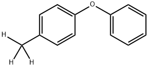 1-D3-METHYL-4-PHENOXY-BENZENE 结构式