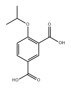 4-异丙氧基间苯二甲酸 结构式