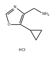(5-环丙噁唑-4-基)甲酰胺盐酸盐 结构式