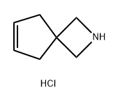 2-azaspiro[3.4]oct-6-ene hydrochloride 结构式