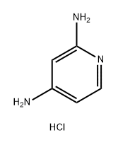 吡啶-2,4-二胺(盐酸盐) 结构式