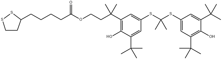 普罗布考杂质01 结构式