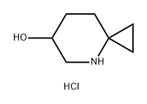 4-氮杂螺[2.5]辛烷-6-醇盐酸盐 结构式