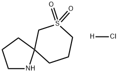 7-硫杂-1-氮杂螺[4.5]癸烷 7,7-二氧化物盐酸盐 结构式