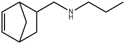 N-(双环[2.2.1]庚-5-烯-2-基甲基)丙-1-胺 结构式