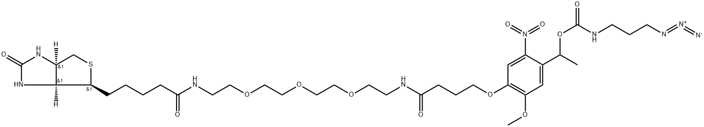 PC生物素叠氮化物 结构式