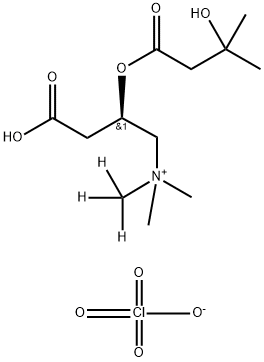 L-CARNITINE: CLO4 3-HYDROXYISOVALERYL 结构式