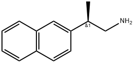 (R)-2-(萘-2-基)丙-1-胺 结构式