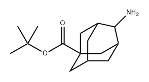 tert-butyl 4-aminoadamantane-1-carboxylate 结构式