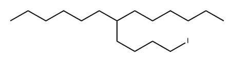 7-(4-IODOBUTYL)TRIDECANE 结构式