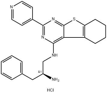 CRT0066854 hydrochloride 结构式