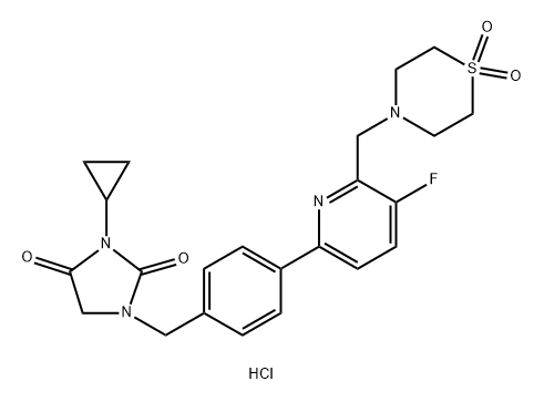 化合物 LEI 101 HYDROCHLORIDE 结构式