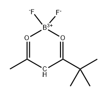 Boron, (5,5-dimethyl-2,4-hexanedionato 结构式