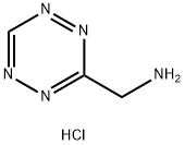 (1,2,4,5-四嗪-3-基)甲胺盐酸盐 结构式