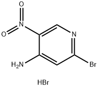 4-Pyridinamine, 2-bromo-5-nitro-, hydrobromide (1:1) 结构式