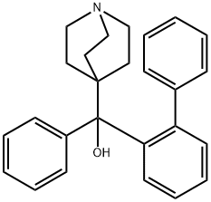 1-Azabicyclo[2.2.2]octane-4-methanol, α-[1,1'-biphenyl]-2-yl-α-phenyl-