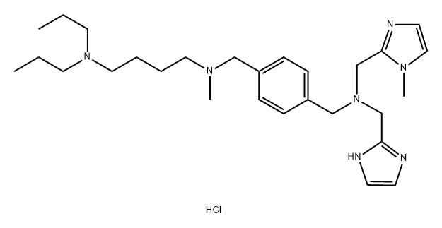 KRH-3955 HYDROCHLORIDE 结构式