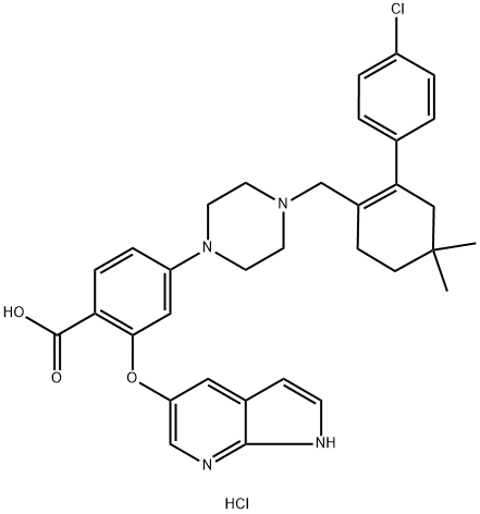 维奈妥拉杂质7(盐酸盐) 结构式