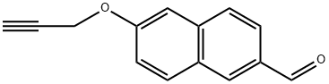 6-(2-Propyn-1-yloxy)-2-naphthalenecarboxaldehyde 结构式