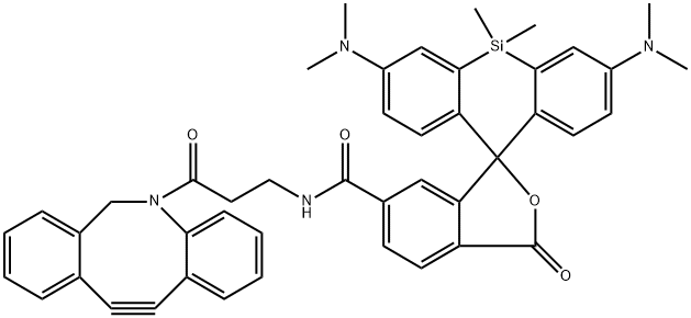 SiR-DBCO 结构式