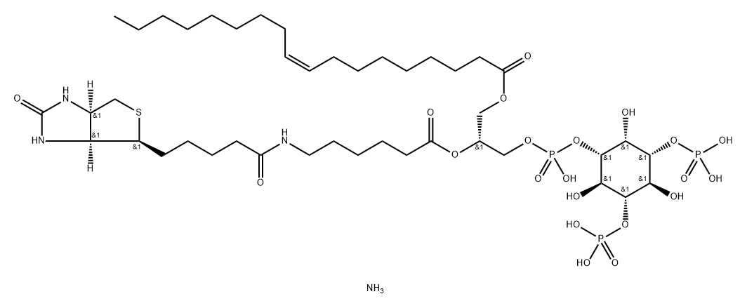 18:1-6:0 生物素 PI(3,5)P2 结构式