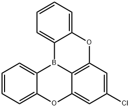 7-CHLORO-5,9-DIOXA-13B-BORANAPHTHO[3,2,1-DE]ANTHRACENE 结构式