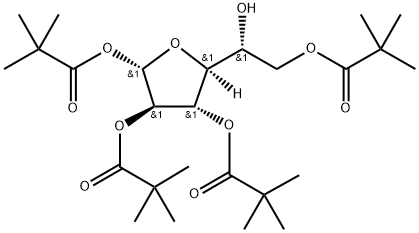 (2S,3R,4S,5S)-5 - ((R)-1-羟基-2-(新戊酰氧基)乙基)四氢呋喃-2,3,4 结构式