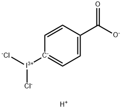 苯甲酸对-(二氯碘)-(8CI) 结构式