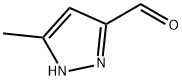 5-Methyl-1H-pyrazol-3-carbaldehyde 结构式