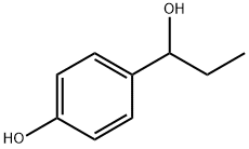 Benzenemethanol, α-ethyl-4-hydroxy- 结构式