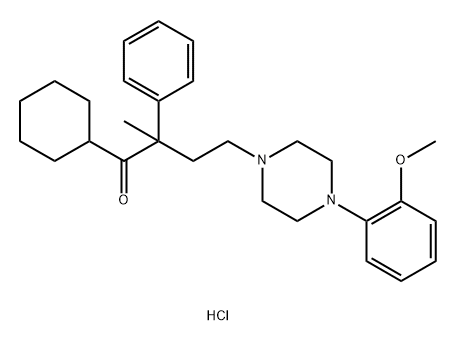 (±)-LY 426965 dihydrochloride 结构式