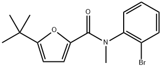 N-(2-bromophenyl)-5-(tert-butyl)-N-methylfuran-2-carboxamide 结构式