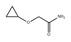 2-Cyclopropoxy-acetamide 结构式