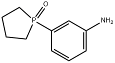 1-(3-氨基苯基)磷杂环戊烷1-氧化物 结构式