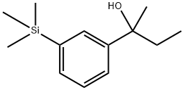 2-(3-(trimethylsilyl)phenyl)butan-2-ol 结构式