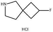 2-氟-6-氮杂螺[3.4]辛烷盐酸盐 结构式