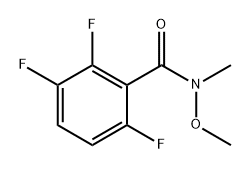 2,3,6-TRIFLUORO-N-METHOXY-N-METHYLBENZAMIDE3 结构式